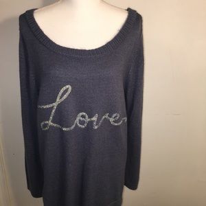 Blue grey sweater | LC Lauren Conrad | XXL